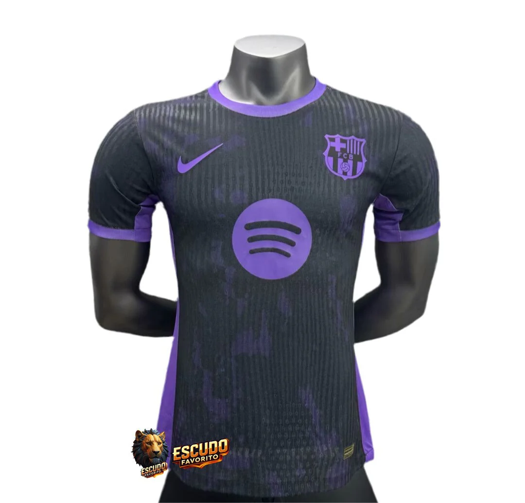 BARCELONA PRETA I 25-26 VERSIÓN JUGADOR HOMBRE