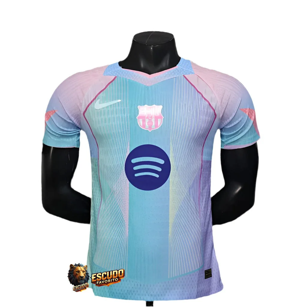 BARCELONA EDICIÓN AZUL 25/26 HOMBRE VERSIÓN JUGADOR