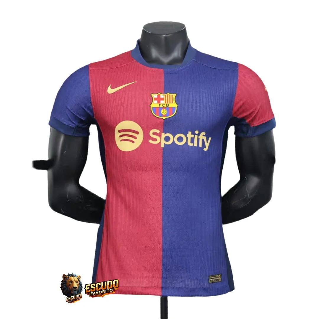 CAMISETA BARCELONA I 24/25 HOMBRE (VERSIÓN JUGADOR)