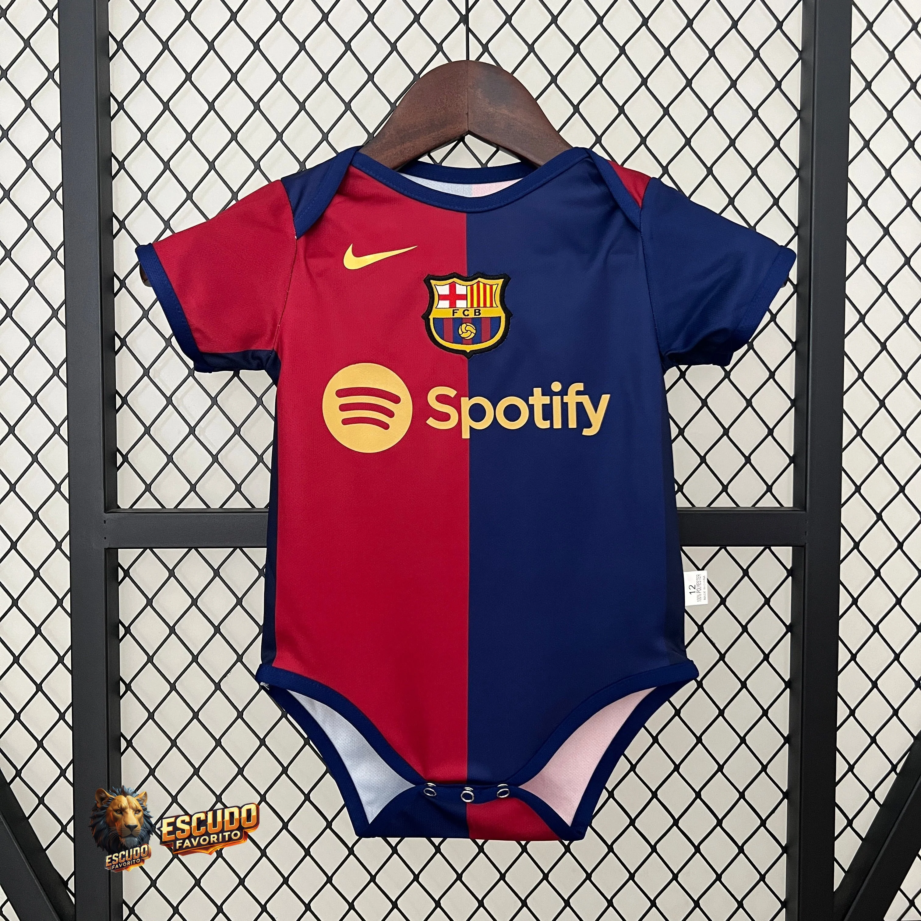 CAMISETA BARCELONA I 24/25 BEBÉ