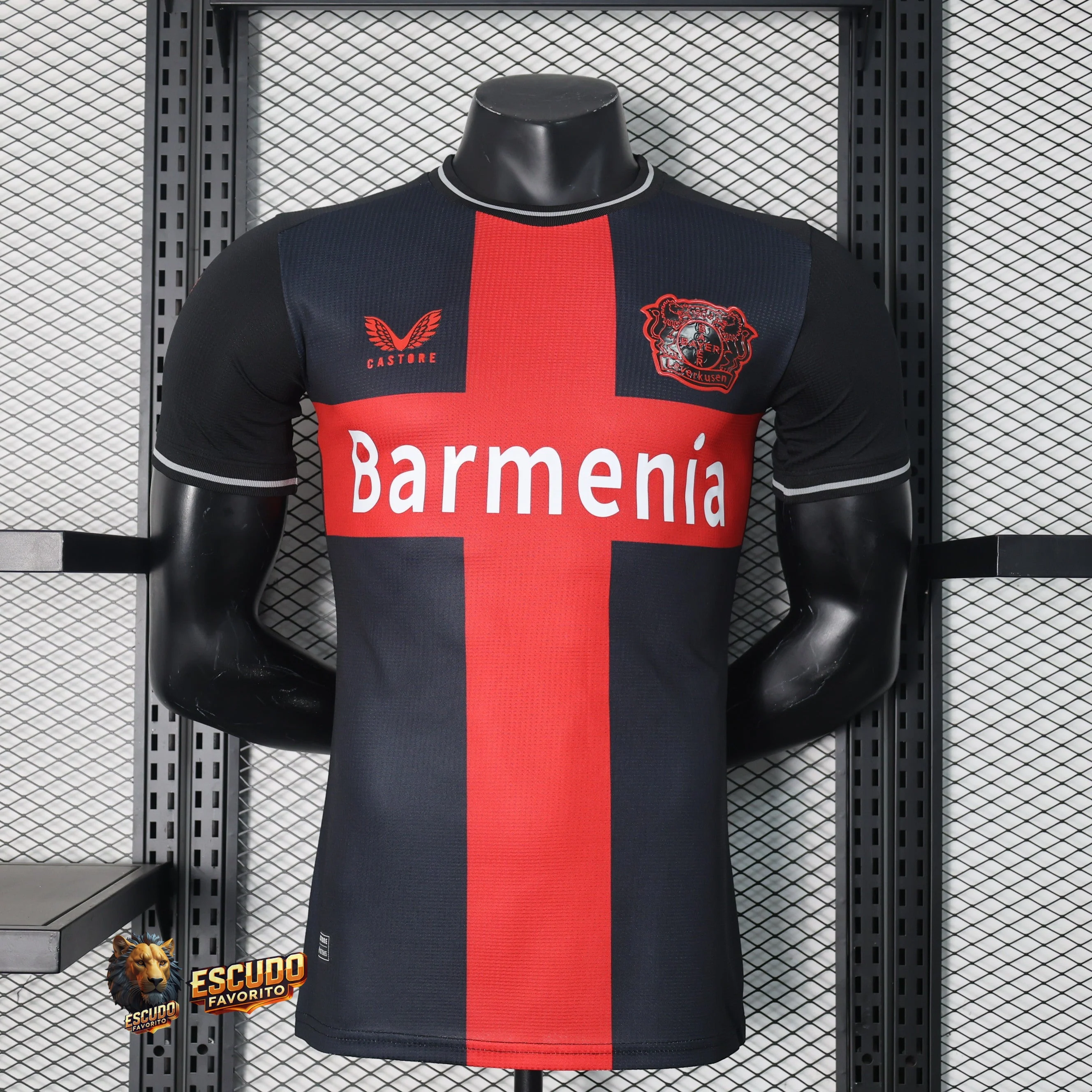 CAMISETA BAYERN LEVERKUSEN I 23/24 HOMBRE (VERSIÓN JUGADOR)