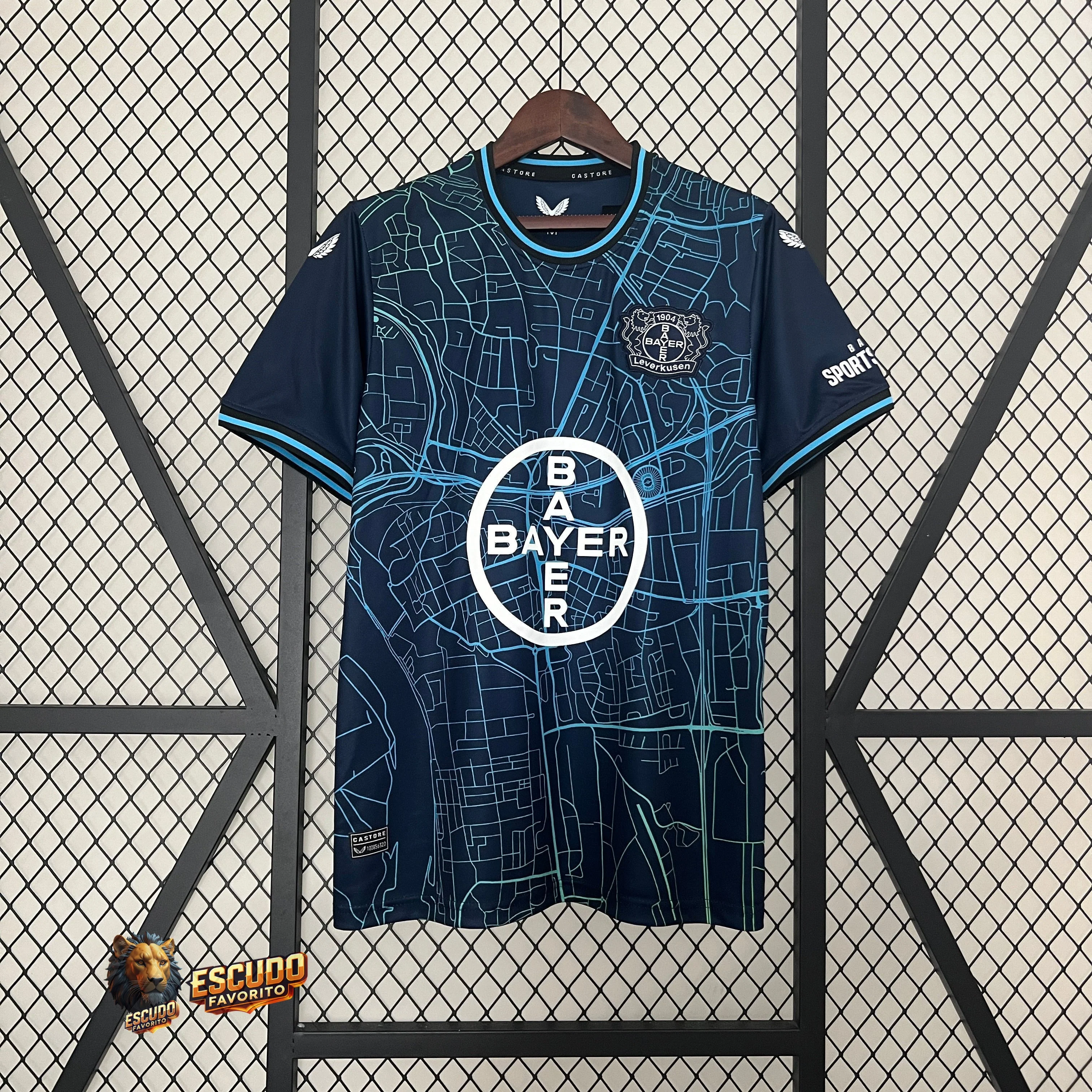 CAMISETA BAYERN LEVERKUSEN EDICIÓN LIMITADA AZUL 24/25 HOMBRE