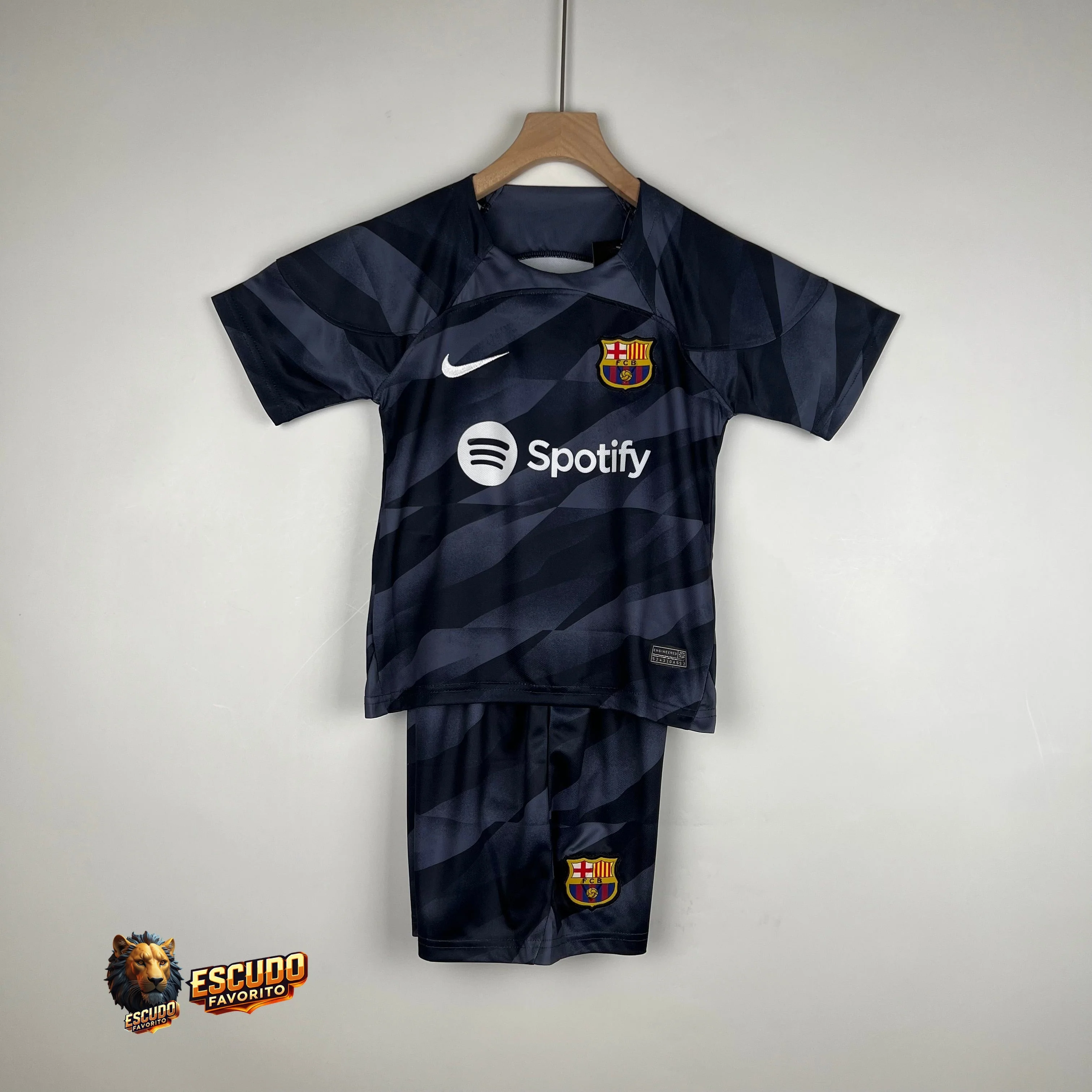 BARCELONA PORTERO II 23/24 EQUIPACIÓN PARA NIÑOS