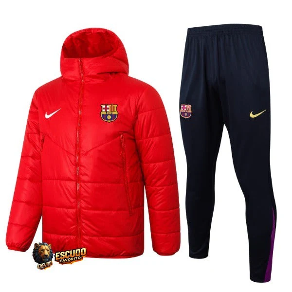 CHÁNDAL + PANTALONES BARCELONA ROJA 25/26 HOMBRE
