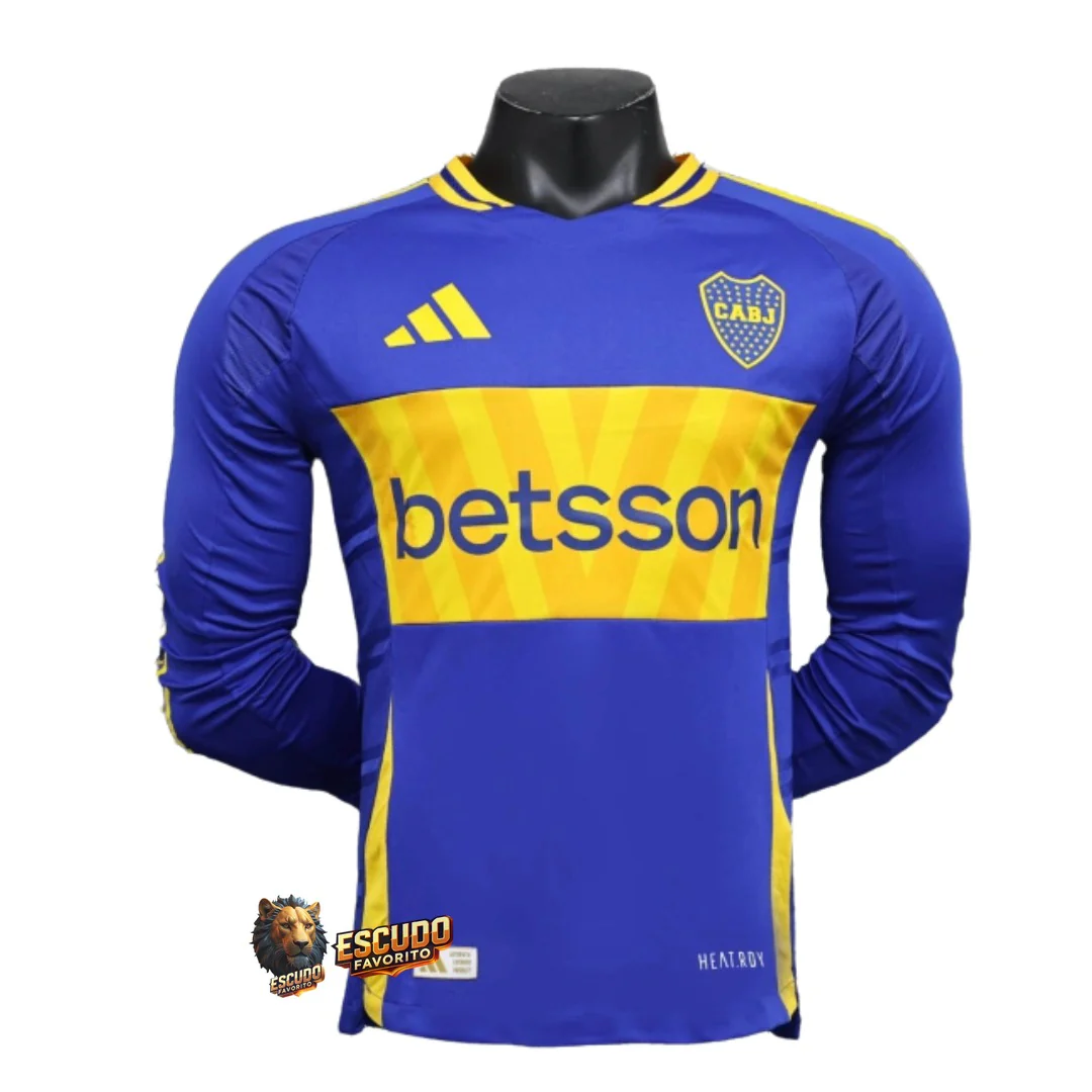 BOCA JRS I 24/25 HOMBRE MANGA LARGA VERSIÓN JUGADOR