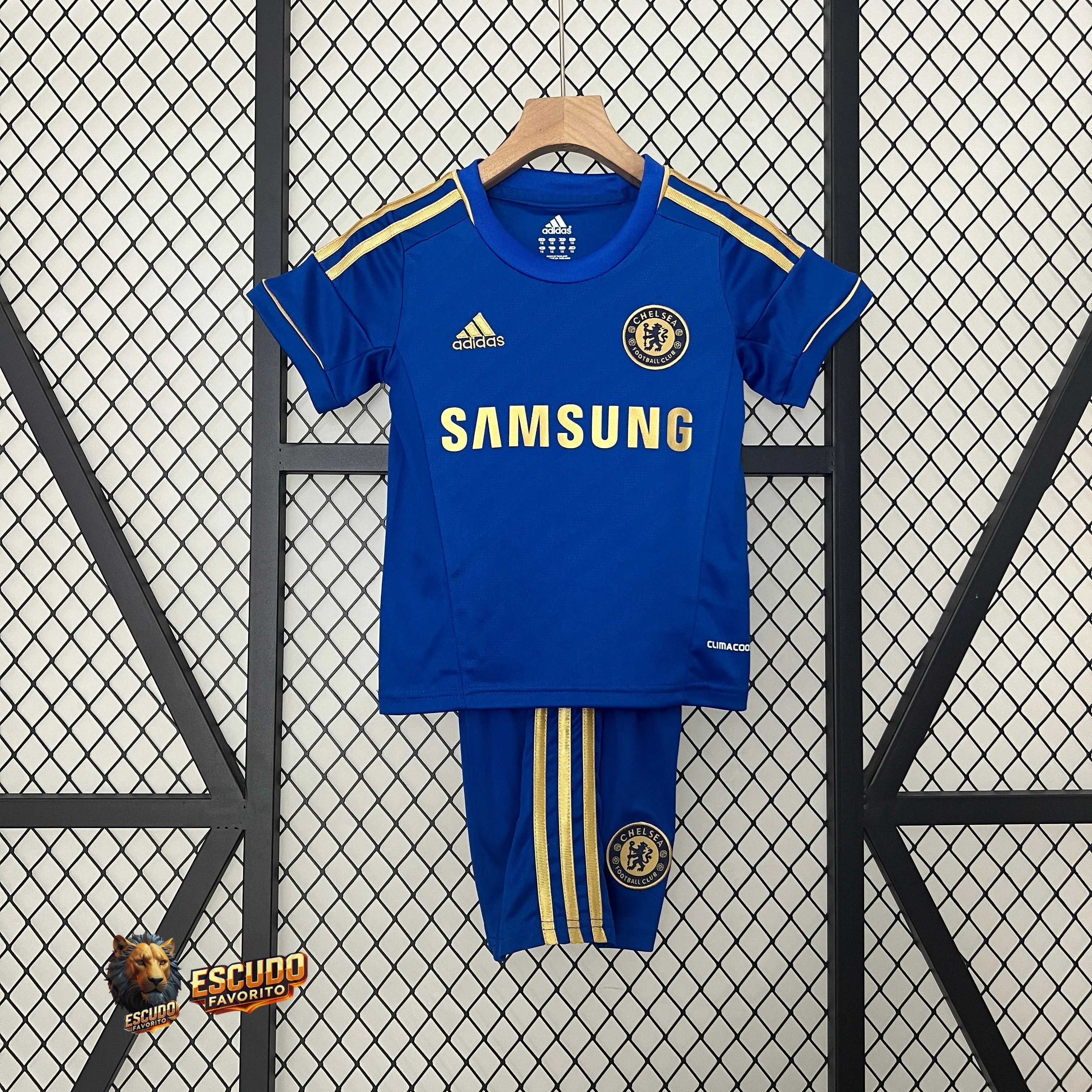 CAMISETA CHELSEA I 12/13 EQUIPACIÓN PARA NIÑOS (RETRO)