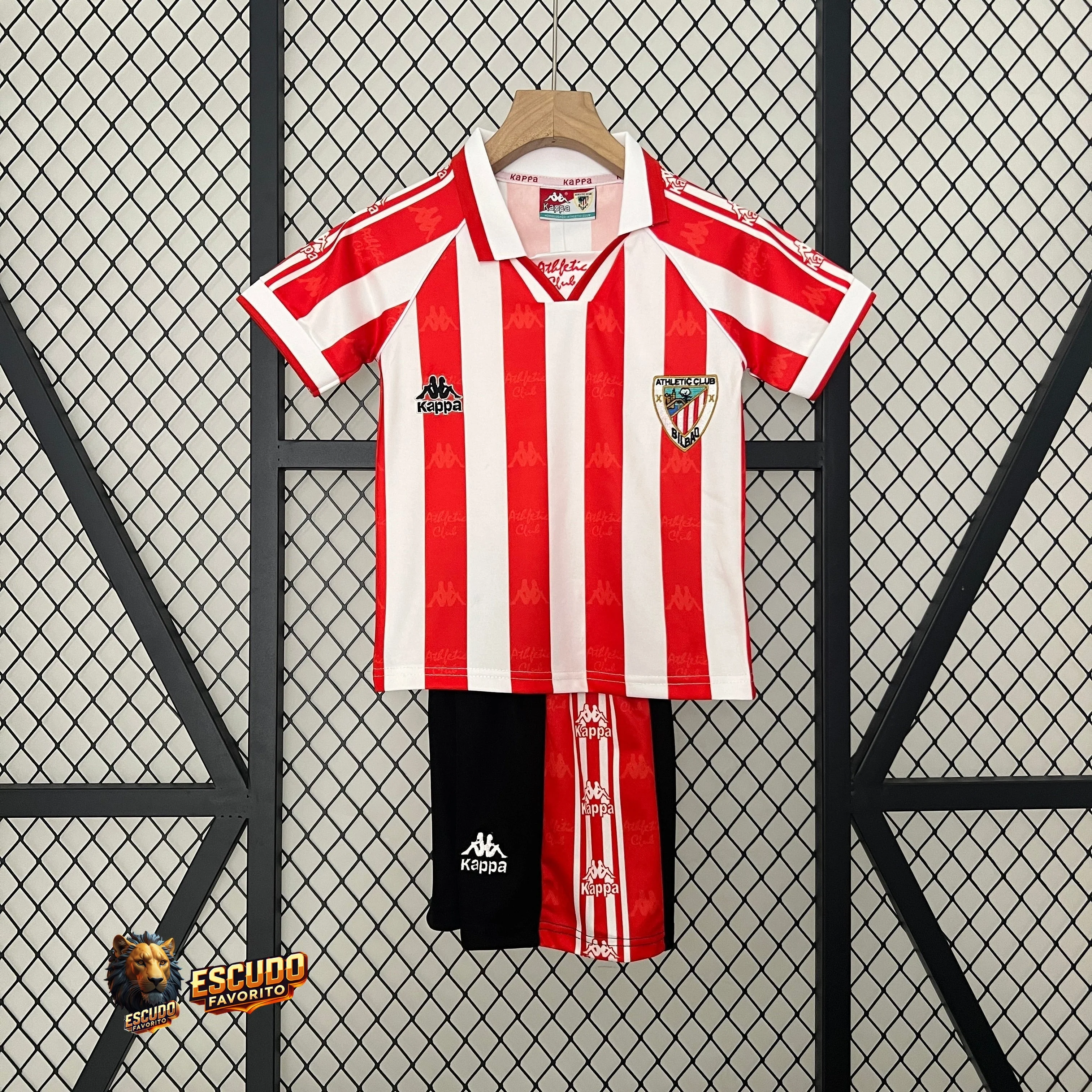 CAMISETA ATHLETIC BILBAO I 95/97 EQUIPACIÓN PARA NIÑOS (RETRO)