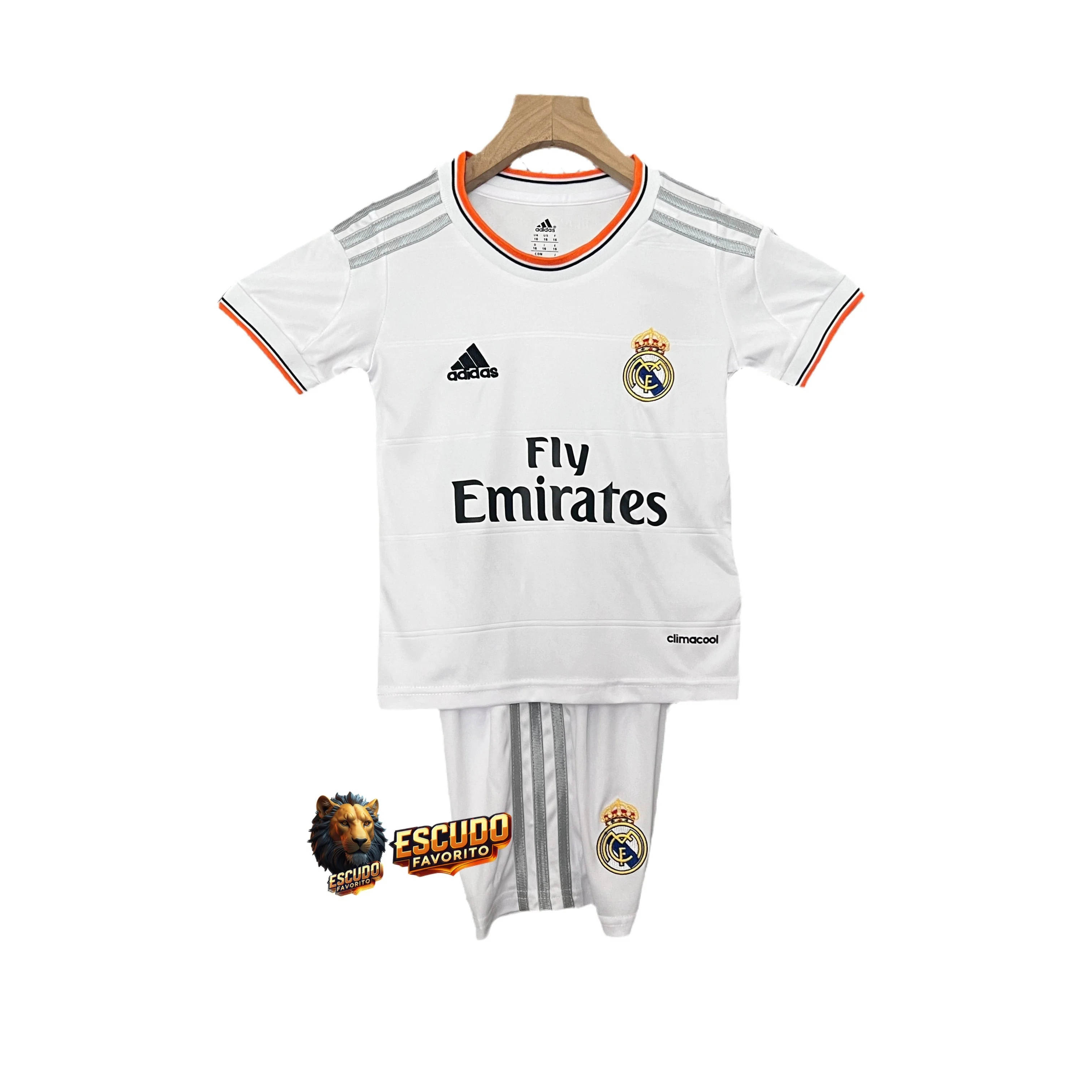 CAMISETA REAL MADRID I 13/14 EQUIPACIÓN PARA NIÑOS (RETRO)