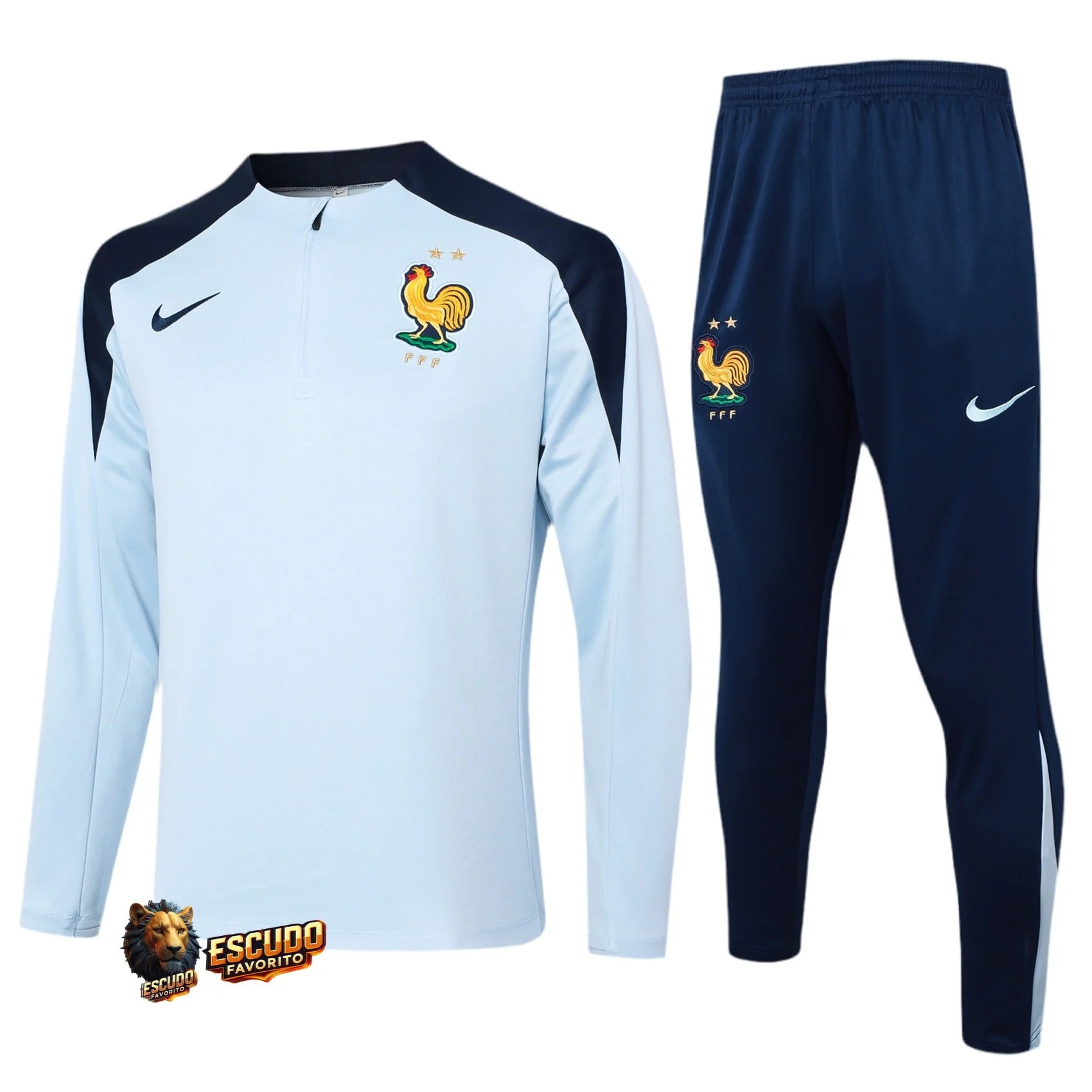 CHÁNDAL + PANTALONES FRANCIA ENTRENAMIENTO II 24/25 HOMBRE