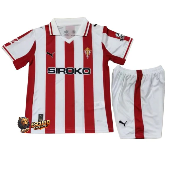 GIJÓN I 25/26 EQUIPACIÓN PARA NIÑOS