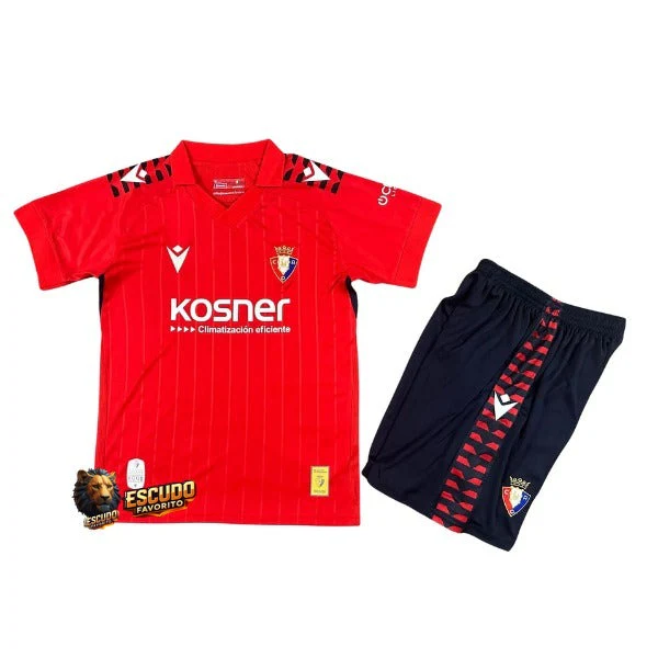 OSASUNA I 25/26 EQUIPACIÓN PARA NIÑOS