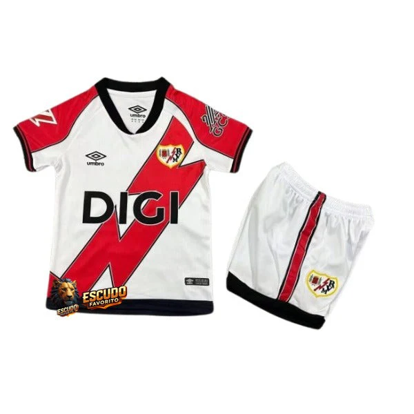 RAYO VALLECANO I 25/26 EQUIPACIÓN PARA NIÑOS