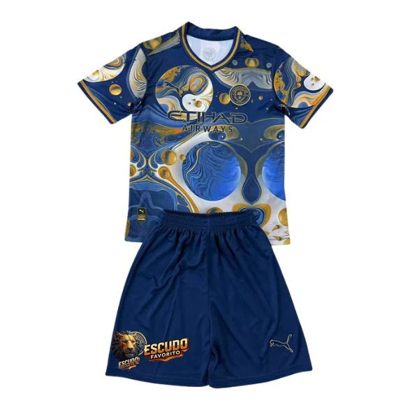 CAMISETA MANCHESTER CITY CONCEPTO 25/26 EQUIPACIÓN PARA NIÑOS