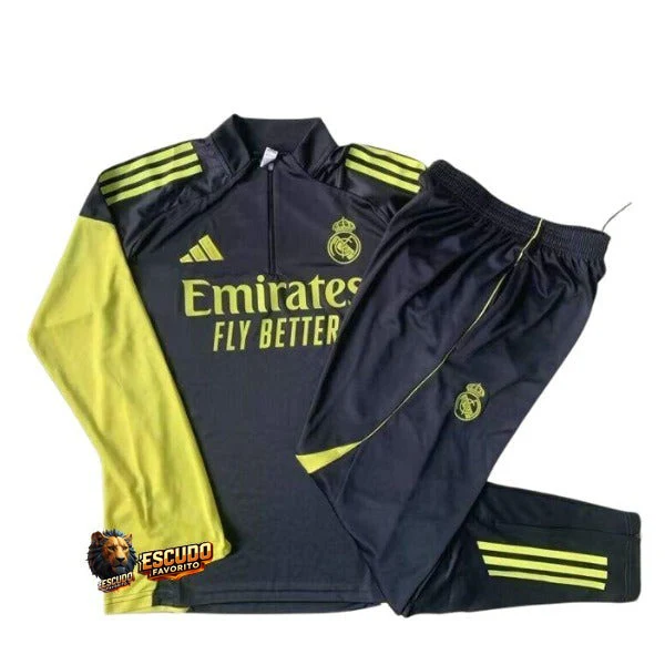 CHÁNDAL + PANTALONES PARA NIÑOS REAL MADRID XII 25/26 HOMBRE