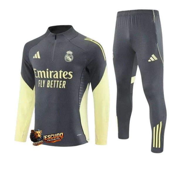 CHÁNDAL + PANTALONES PARA NIÑOS REAL MADRID XXV 25/26 HOMBRE