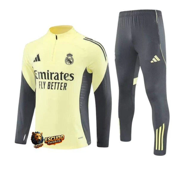 CHÁNDAL + PANTALONES PARA NIÑOS REAL MADRID XXIV 25/26 HOMBRE