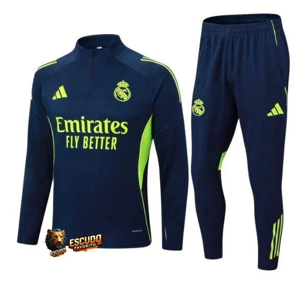 CHÁNDAL + PANTALONES PARA NIÑOS REAL MADRID XXII 25/26 HOMBRE