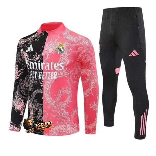 CHÁNDAL + PANTALONES PARA NIÑOS REAL MADRID XVIII 25/26 HOMBRE