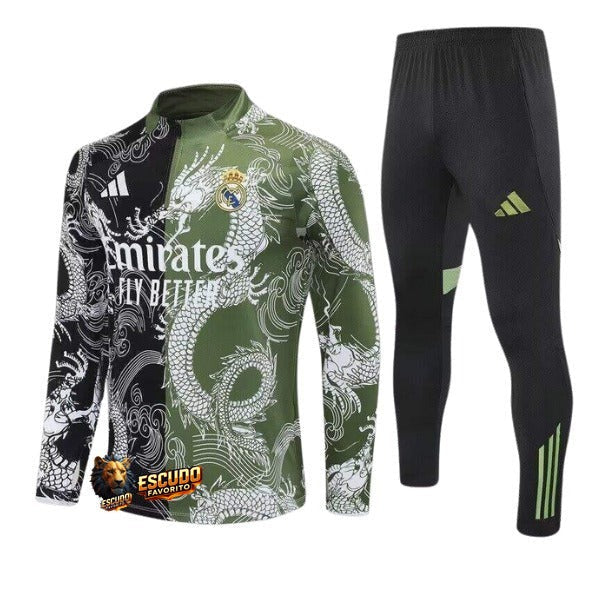 CHÁNDAL + PANTALONES PARA NIÑOS REAL MADRID XVII 25/26 HOMBRE