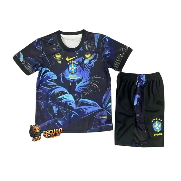 CAMISETA BRASIL EDICIÓN ESPECIAL 25/26 EQUIPACIÓN PARA NIÑOS