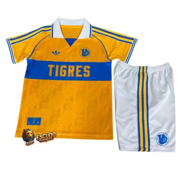 CAMISETA TIGRES 65TH  25/26 EQUIPACIÓN PARA NIÑOS