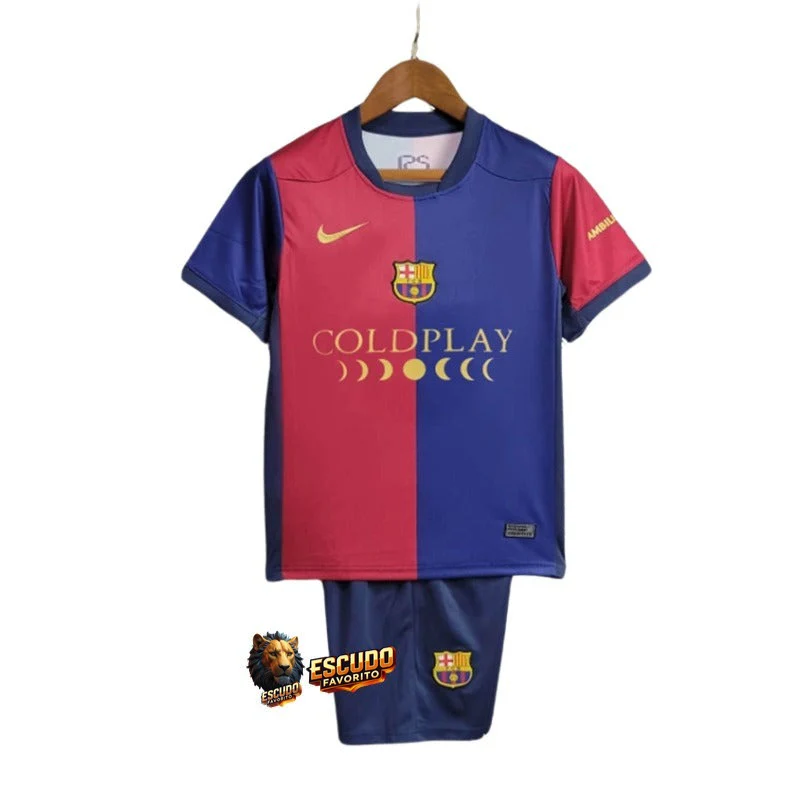 BARCELONA COLDPLAY I 24/25 EQUIPACIÓN PARA NIÑOS