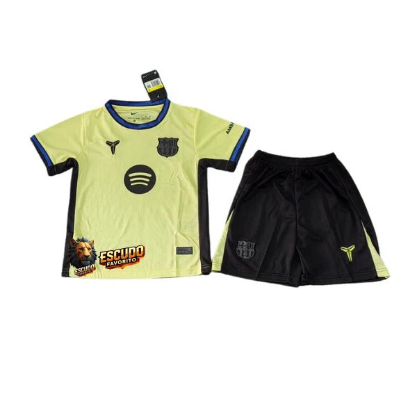 BARCELONA AMARILLA 25/26 EQUIPACIÓN PARA NIÑOS