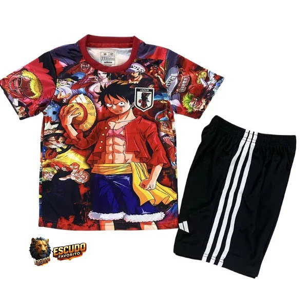 CAMISETA JAPÓN ANIME ONE PIECE III 25/26 EQUIPACIÓN PARA NIÑOS
