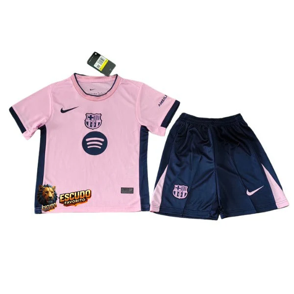 BARCELONA ROSA IV 25/26 EQUIPACIÓN PARA NIÑOS