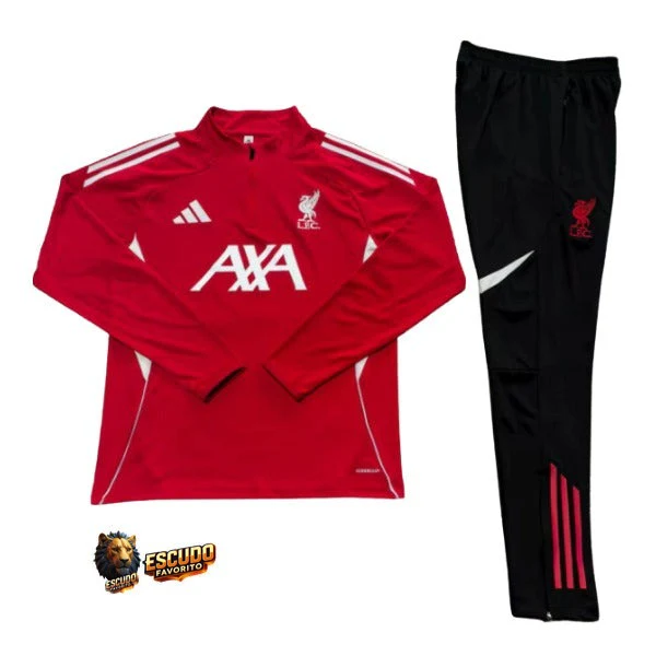 CHÁNDAL + PANTALONES PARA NIÑOS LIVERPOOL I 25/26 HOMBRE