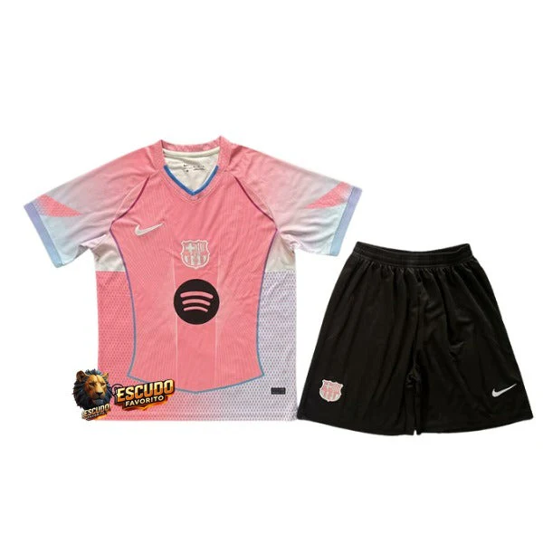 BARCELONA ROSA VI 25/26 EQUIPACIÓN PARA NIÑOS