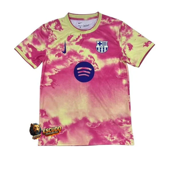 BARCELONA ROSA Y AMARILLA EDICIÓN ESPECIAL HOMBRE 25/26