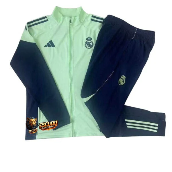 CHÁNDAL + PANTALONES PARA NIÑOS REAL MADRID XXXII 25/26 HOMBRE