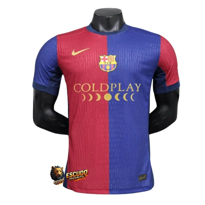 CAMISETA BARCELONA COLDPLAY I 24/25 HOMBRE (VERSIÓN JUGADOR)