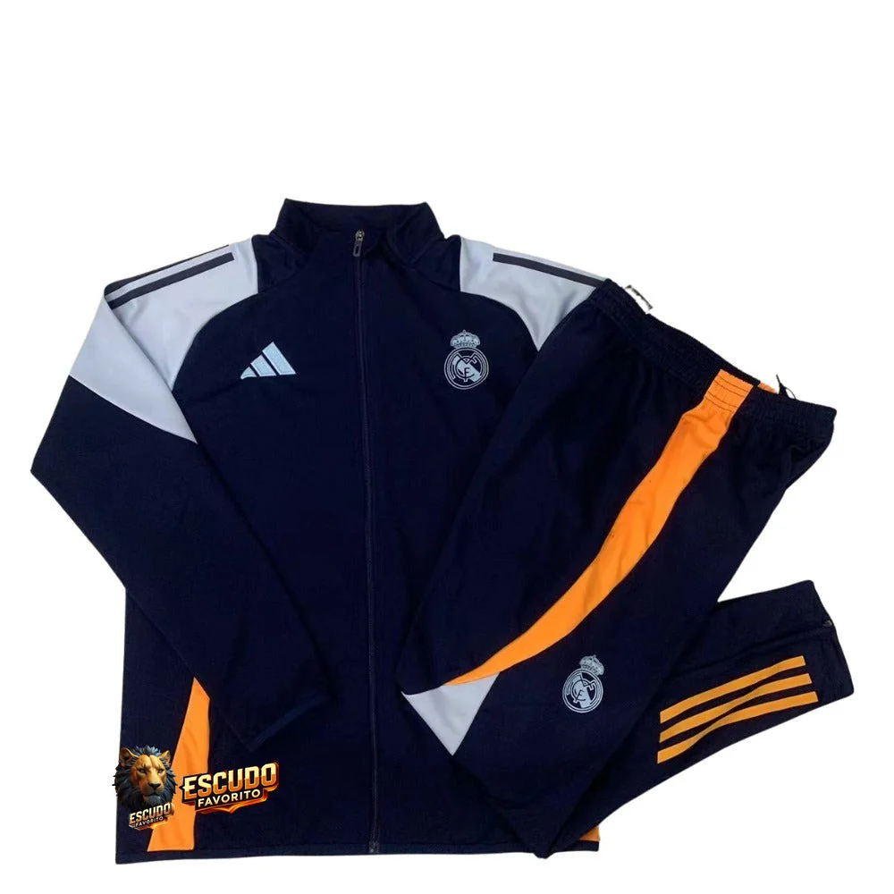 CHÁNDAL + PANTALONES REAL MADRID ENTRENAMIENTO II 24/25 HOMBRE