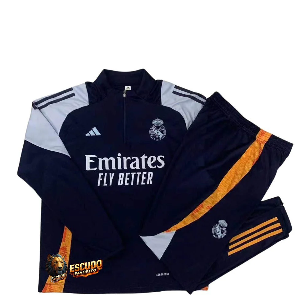CHÁNDAL + PANTALONES REAL MADRID ENTRENAMIENTO III 24/25 HOMBRE