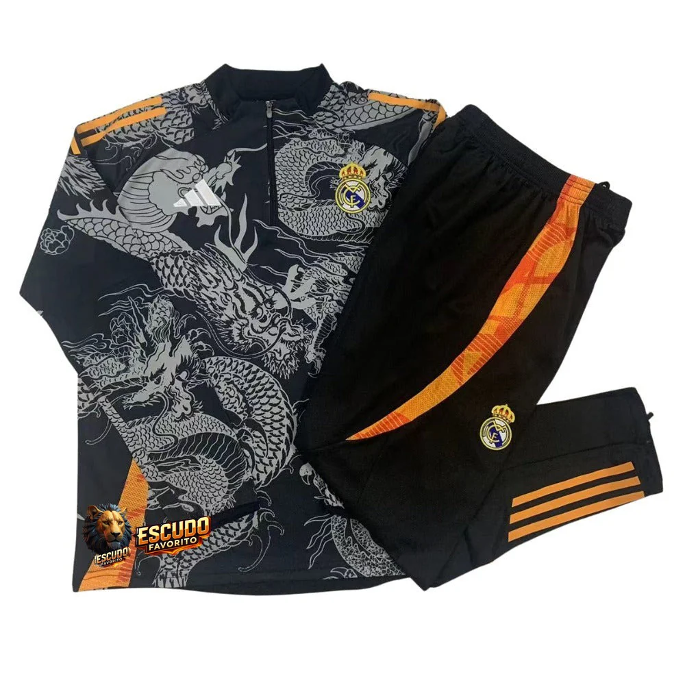 CHÁNDAL + PANTALONES REAL MADRID ENTRENAMIENTO IX 24/25 HOMBRE