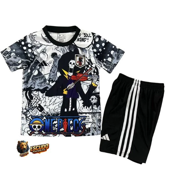 CAMISETA JAPÓN ANIME ONE PIECE V 25/26 EQUIPACIÓN PARA NIÑOS