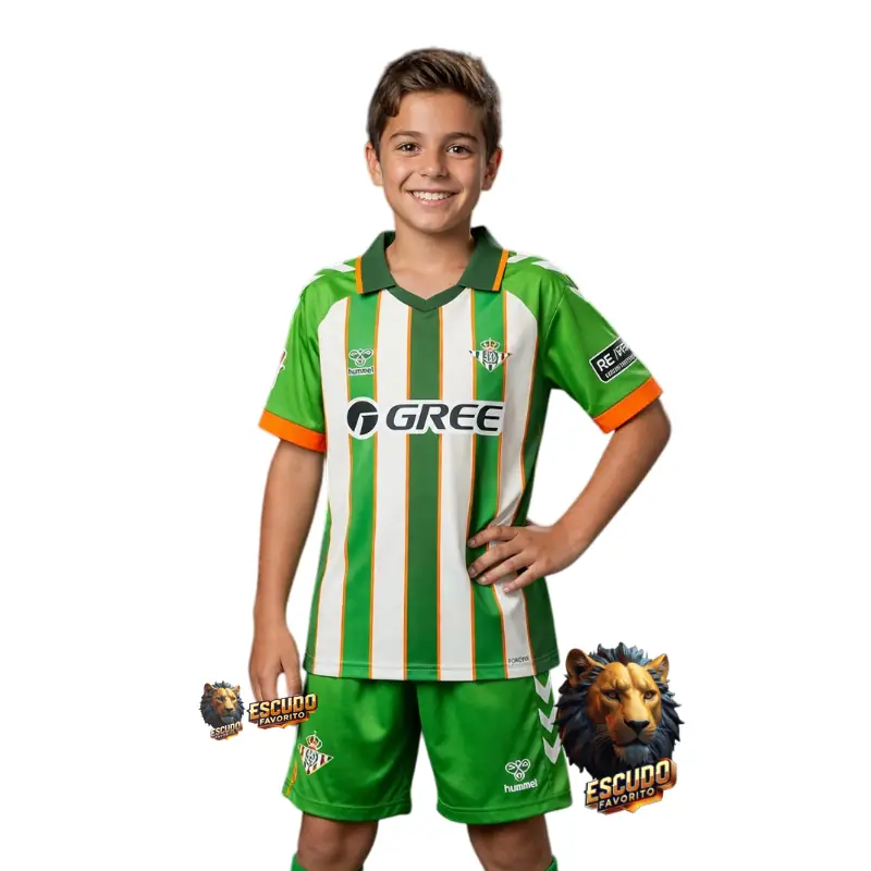 REAL BETIS EDICÓN ESPECIAL 26/27 EQUIPACIÓN PARA NIÑOS