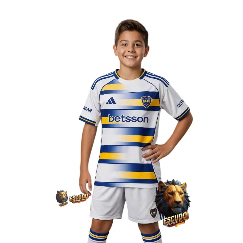 BOCA JR IV 26/27 EQUIPACIÓN PARA NIÑOS