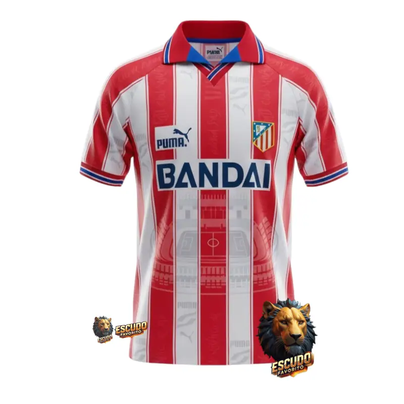 CAMISETA ATLÉTICO DE MADRID I 96-97 RETRO HOMBRE
