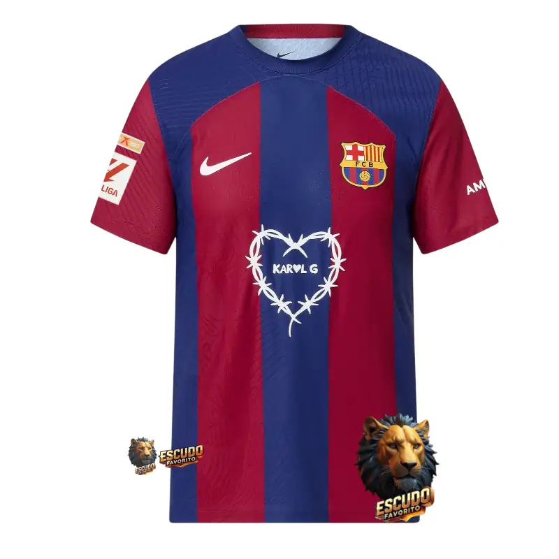 CAMISETA BARCELONA EDICIÓN LIMITADA KAROL G 23/24 HOMBRE