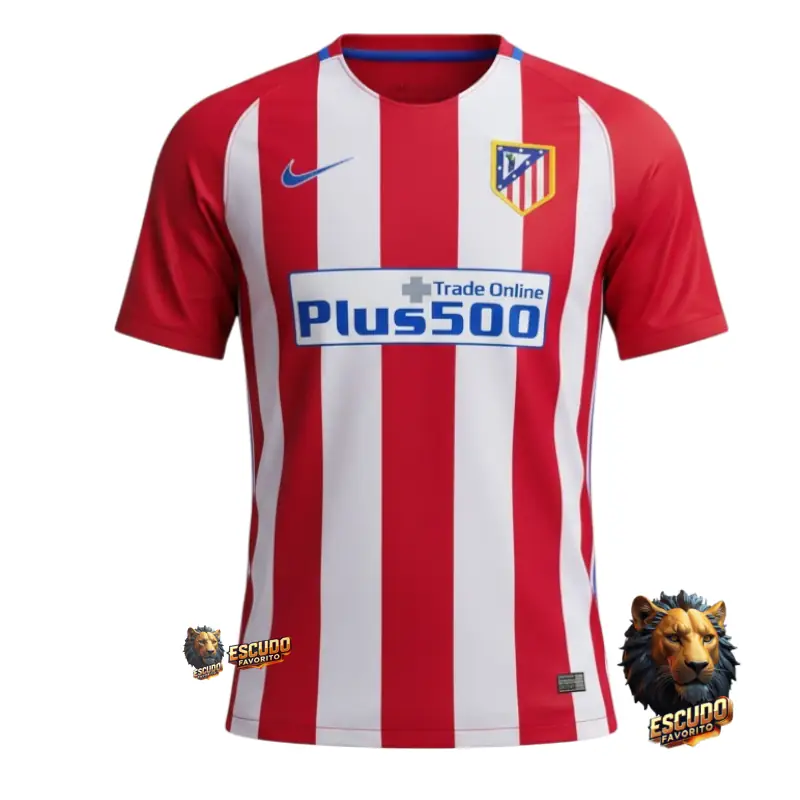CAMISETA ATLÉTICO DE MADRID I 16-17 RETRO HOMBRE