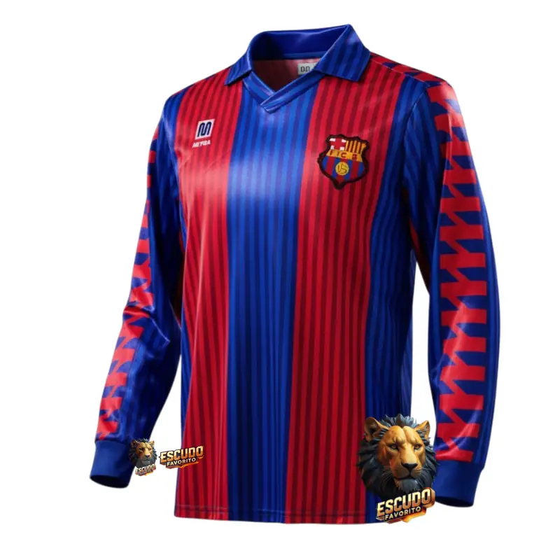 BARCELONA I 91/92 MANGA LARGA HOMBRE (RETRO)
