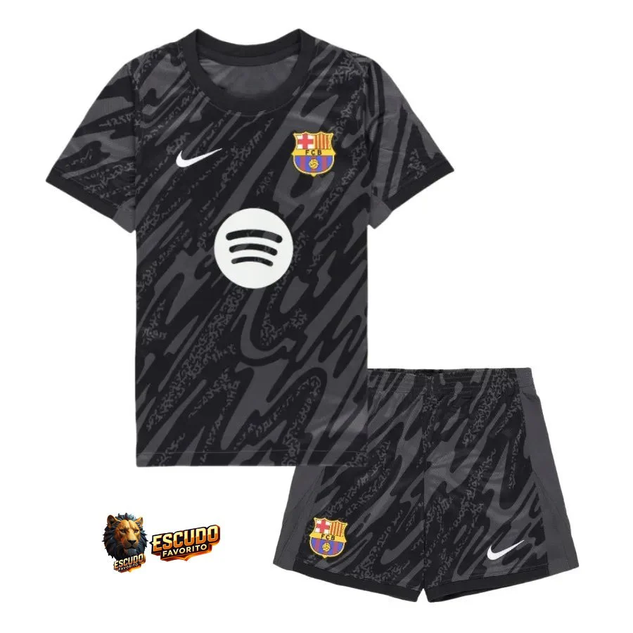 BARCELONA PORTERO II 24/25 EQUIPACIÓN PARA NIÑOS