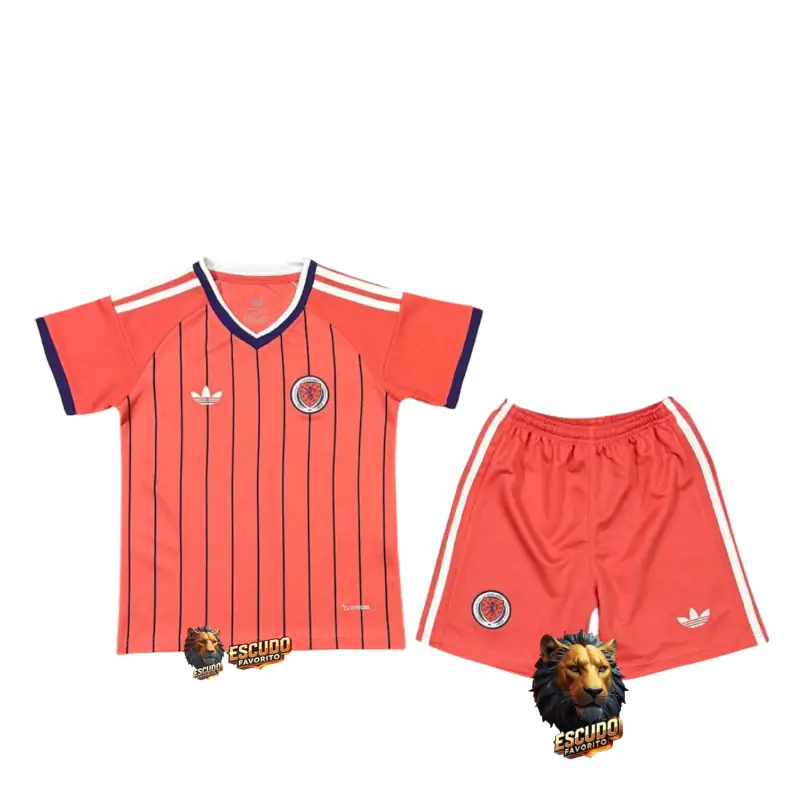 CAMISETA ESCOCIA II 2026 MUNDIAL EQUIPACIÓN PARA NIÑOS