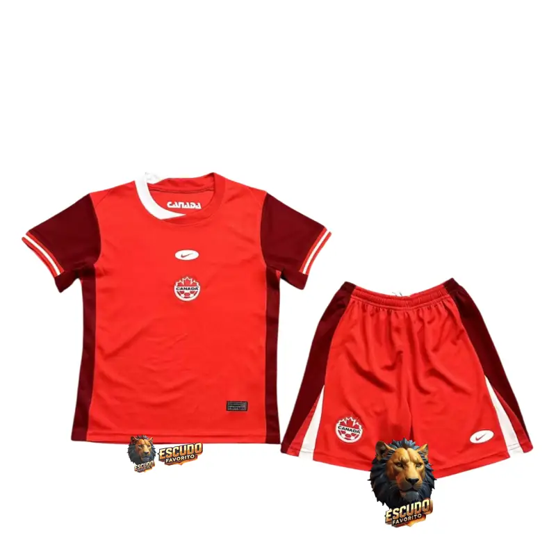 CAMISETA CANADÁ I 24/25 EQUIPACIÓN PARA NIÑOS