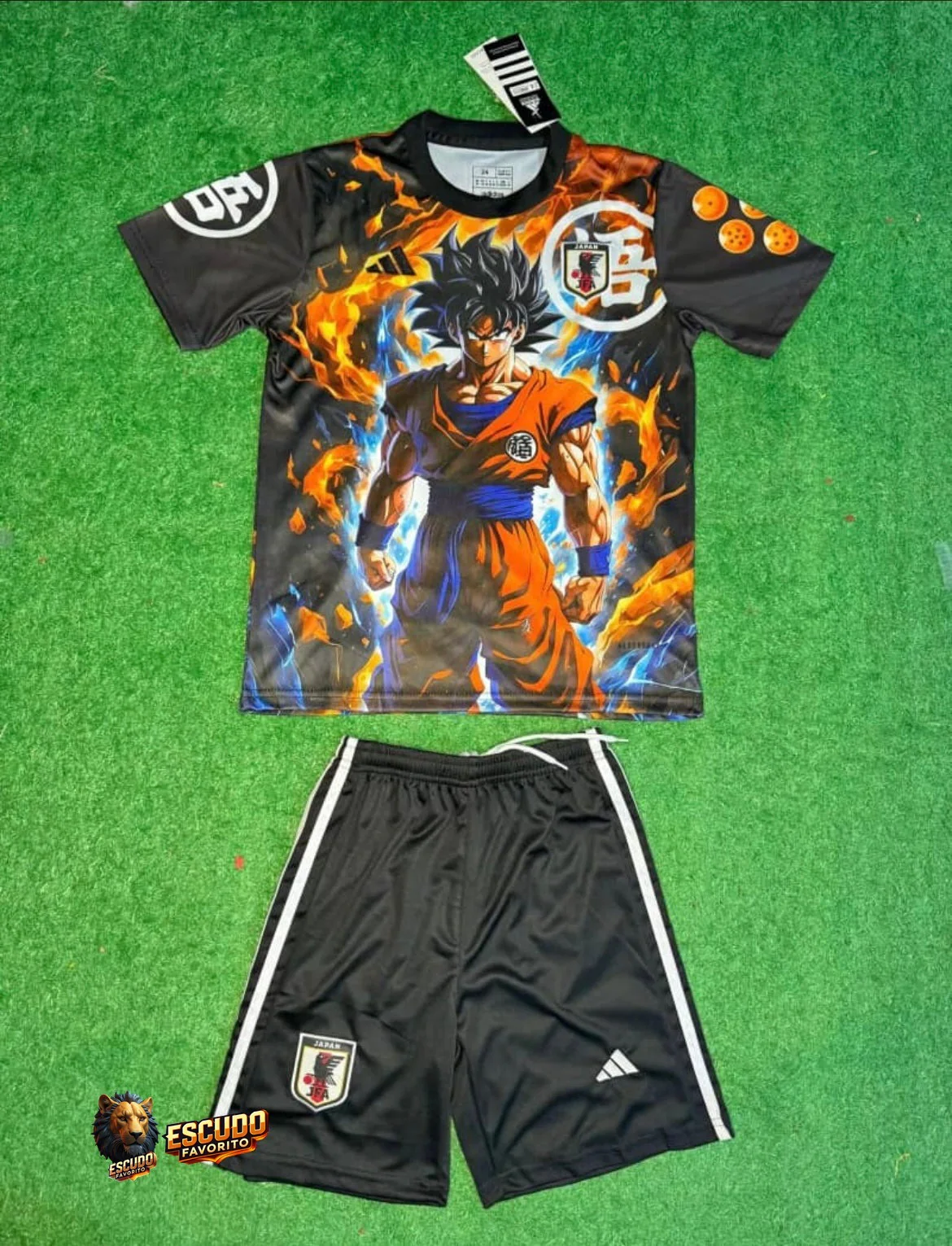 CAMISETA JAPÓN ANIME DBZ XVI 25/26 EQUIPACIÓN PARA NIÑOS