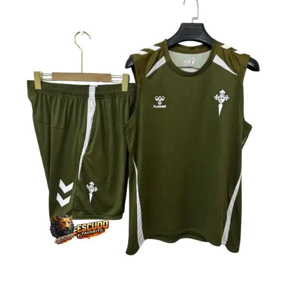 CONJUNTO CELTA DE VIGO ENTRENAMIENTO SIN MANGA HOMBRE 25/26