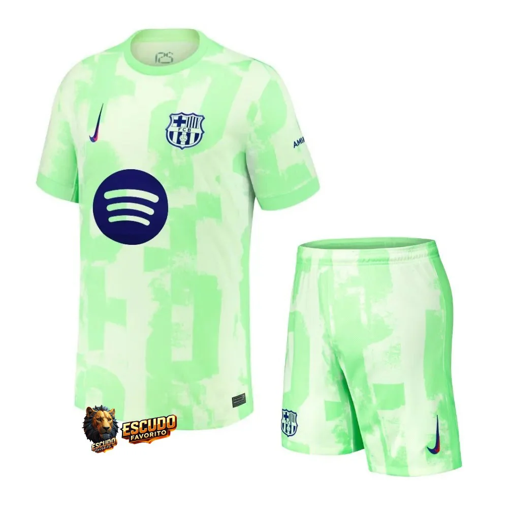 BARCELONA III 24/25 EQUIPACIÓN PARA NIÑOS